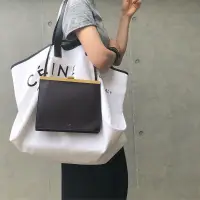 在飛比找蝦皮購物優惠-old celine made in tote mini c