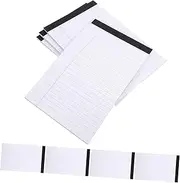 TOGEVAL Legal Notepads 8pcs Wide Ruled Writing Pads School Memo Pads Tearable Paper Perfect for Office and School