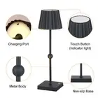 Black Bedroom Eye Rechargeable Table Lamp Bedside Lamp Can Touch The Atmosphere