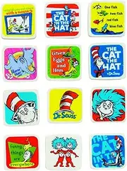 Raymond Geddes Dr. Seuss Character Erasers for Kids (Pack of 60)