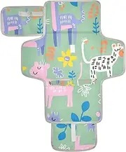 Reusable Diaper Changing mat with Tissue Pocket Diaper mat Changing pad Infant Travel Station Kit