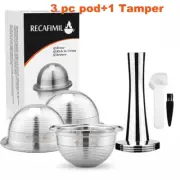 Icafilasicafilas Vip Link Stianless Steel Reusable Big CUP for Nespresso Vertuo