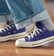 Size 5/6/7/8/9 Converse Chuck 70 Ox Low Candy Grape Canvas Shoes Unisex 170553c