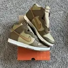 2003 NIKE DUNK HIGH HAY MAPLE TAUPE BROWN OFF WHITE Size 9 SB Skateboarding