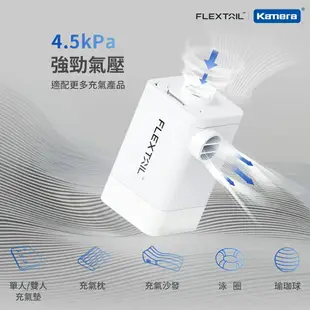 【2024最新旗艦款】Flextail 迷你電動兩用充抽氣機 (Max Pump 2 Plus)