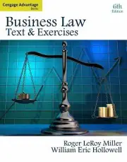 Cengage Advantage Books: Business Law: Text and Exercises