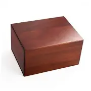 PCS Cremation Urns for Ashes, Pet Memorial Funeral Urns Box,Wooden L(91-180lbs)