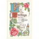 Vintage Journal Old-Fashioned Greeting Card