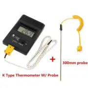 New Digital Thermometer Safe LCD Screen Reliable Tool With Probe