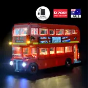 Light Kit for LEGO 10258 Creator Expert London Bus with Battery Box- Lights ONLY