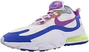 [Nike] Air Max 270 React Easter Mens Running Trainers CW0630 Sneakers Shoes (UK 8 US 9 EU 42.5, White Purple Nebula 100) 100
