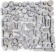 Royal Kraft Assorted Wooden Block Printing Stamps (Set of 10) Bulk01_10