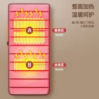 在飛比找樂天市場購物網優惠-冬季加熱坐墊電加熱墊家用辦公室暖身毯發熱椅墊地墊電動按摩墊【