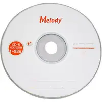 在飛比找蝦皮購物優惠-Melody 52X 700MB CD-R CD片 光碟片 