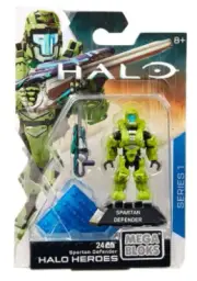 Mega Bloks Halo Heroes Series 1 Spartan Defender Mini Figure Brand New
