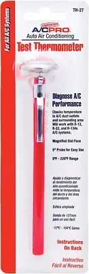 Interdynamics A/C Pro Car Test Thermometer, Diagnose AC Performance, Includes Ho