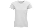 SOLS Womens/Ladies Pioneer Organic T-Shirt (Ash) (S)