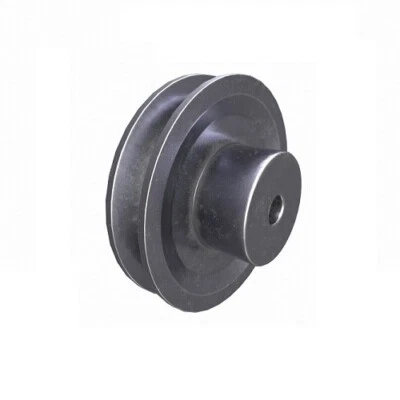 1A V Belt Pulley 4-1/2" Single Groove A Section 5/8" Bore, 3/16" Keyway - Al