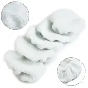 5 Pcs Polishing Bonnet Buffer Pad Soft Wool For 5-6 Car Polisher Waxing