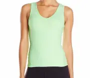 Capezio Women's Team Basics Cutout Back Tank Midori Green (Neon Green) Size S-L