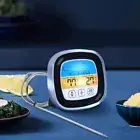 Touch Screen Digital Meat Thermometer Timer BBQ Temperature Gauge Steak