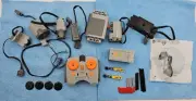 SEEMEY 32Pcs Power Function Kit Set Motor Battery Infrared-Remote-Control Receiv
