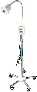 20W LED Medical Examination Lamp, Mobile Examination Light with Flexible Gooseneck Lamp, 360° Rotation, Adjustable Height, for Ophthalmology Tattoo Light (Color : 110V)