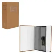 Book Safe Storage Box Dictionary Money Coines Box with Security Combination Lock
