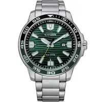 在飛比找蝦皮商城優惠-CITIZEN 星辰 光動能 漸層綠 腕錶 AW1526-8
