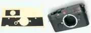 Pre-Cut Leather Seal Replacement for Leica M6 Leica MP Rangefinder Film Camera