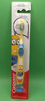 Colgate Kids Toothbrush with Tongue Cleaner and Built In Suction Cup Holder, ...