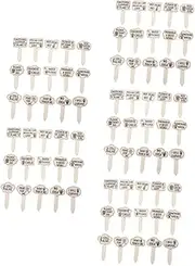 SUPVOX Sets Garden Organization Simplified Wooden Plant Labels Stake Weatherproof Versatile Pcs