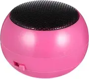 Yardenfun Rechargeable Speaker Hamburger Design Wired Aux Input Portable Desktop External Speaker for Laptop and Tablet Voltage