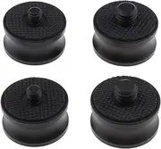 VGOL 4Pcs Camera Tripod Screw Converter Adapter 1/4" Female to 3/8" Male 3/8" Female to 1/4" Male Thread Camera Tripod Screw Mount Convertor Adapter Black