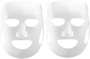 PLAFOPE 5pcs Silicone Mask Steam Beauty Tool Essential Oil Preservation Reusable Face Mask Accessory Skin Care