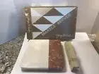 NEW GEORGES BRIARD MARBLE SERVER Terrazzo Cheese Board With KNIFE VTG Crudite
