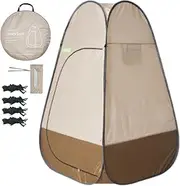 Outdoor Privacy Screen - Portable, Foldable Tent for Camping, Lightweight Bathroom Tent for Hiking, Beach Adventures