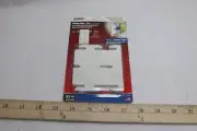 EZ Shim Quick Align Hinge Shim White Plastic 3-1/2" L x 1/16" T HS350BP