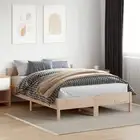 vidaXL Bed Frame without Mattress 150x200 cm Solid Wood Pine