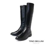 【TINO BELLINI 貝里尼】歐洲進口經典馬靴FWVT007(黑色)