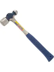 Estwing 16oz Ball Peen Hammer with Blue Shock Reduction Grip (E3-16BP)