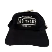 NWT CARHARTT Wilbur-Ellis 100 Years Since 1921 Black Adjustable Hat