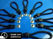 Bungee Loops - 95mm - 10 Pack - Bunji Tonneau Ute Marine Repair Loop FREE POST!