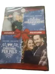 A Christmas Arrangement + Christmas Pen Pals DVD Double Feature OOP Lifetime