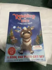 Reindeer in Here A Christmas Friend w/HC Book & Plush Gift Set ~Target Exclusive