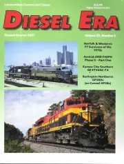 Diesel Era #2 2021 Norfolk & Southern F7s Amtrak EMD F40PH KSC ET44AC-T4 GP38X