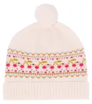 [Bonpoint] Bonpoint Brigitte wool and cashmere beanie IV white