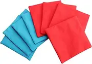 Bean Bags for Tossing, Corn Hole Bean Bags Set of 8, 3.9 Inch Weather Resistant Oxford Cloth for for Indoor, Outdoor