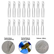 Vial Insert Clear,Transparent Insert Pipes 250ul Vial Insert Pipes for HPLC Vial