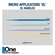 Dental Disposable Micro Brushes Applicators Fine XL Handle 2000 pcs